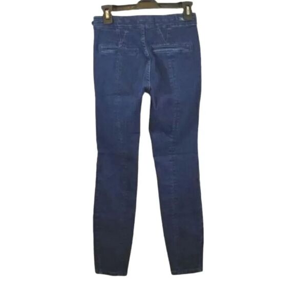 Anthro Pilcro and the Letterpress High Rise Split Ankle Skinny Denim Size 25 - Picture 5 of 13